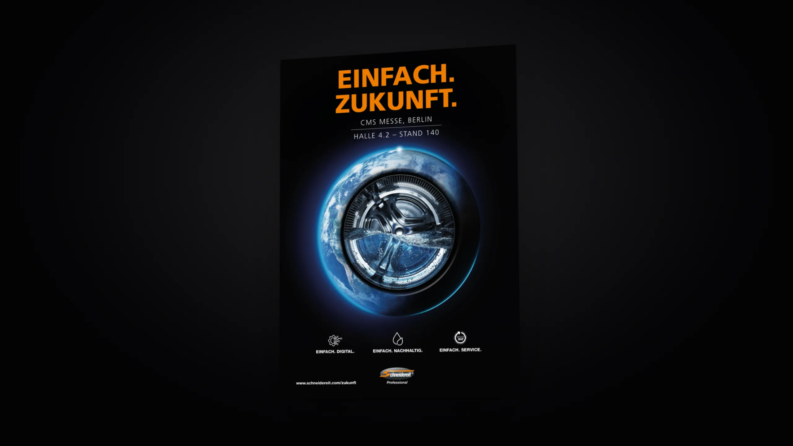 Einfach. Zukunft. – Printprodukt als Mockup
